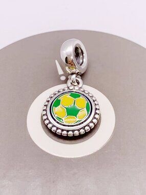 Pandora Brazil Soccer Charm
